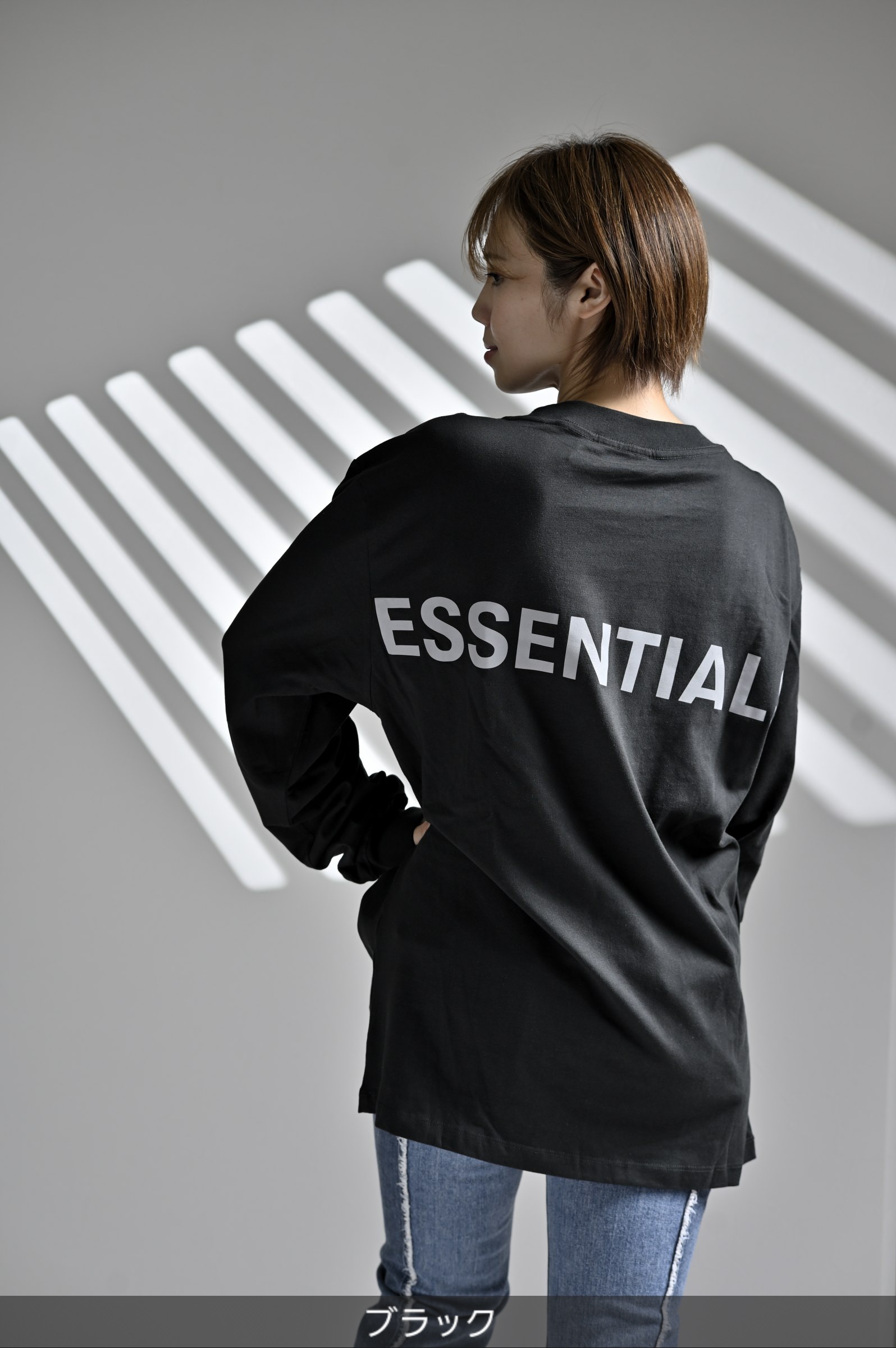 FOG ESSENTIALS/エッセンシャルズ RLCT LOGO LS TEE 長袖Tシャツ/ロンT