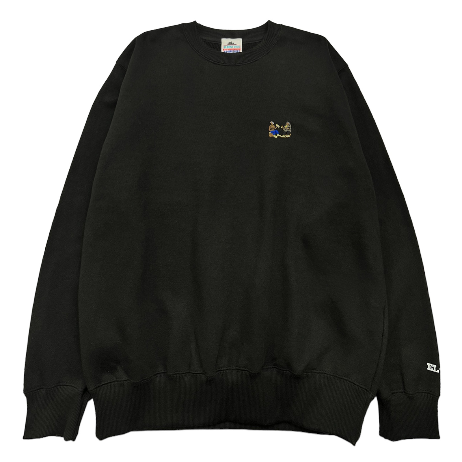 xELNEST “CHEERS” Crew Sweat(68&BROTHERS New York × ELNEST CREATIVE ACTIVITY コラボレーション)