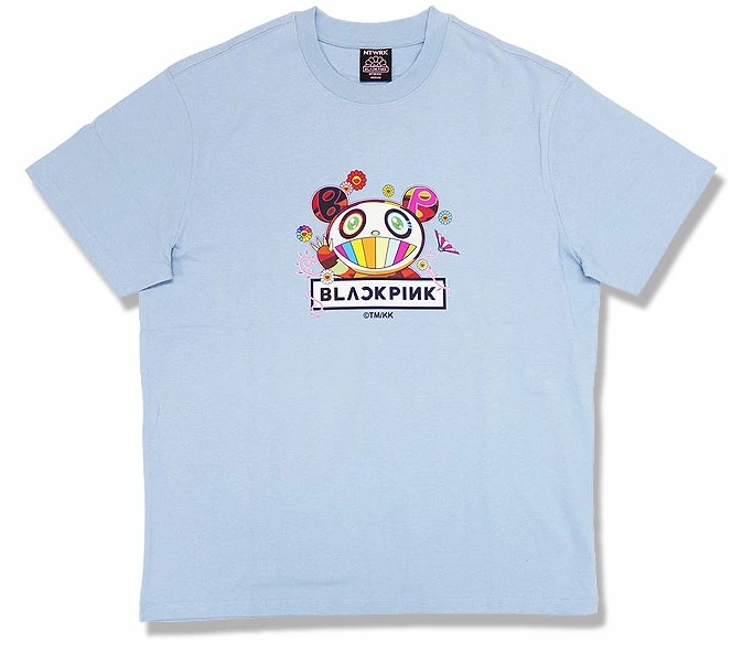 【Takashi Murakami x BLACKPINK】村上隆 BLACKPINK コラボTシャツ 半袖 カットソー レインボーフラワー RAINBOW FLOWER