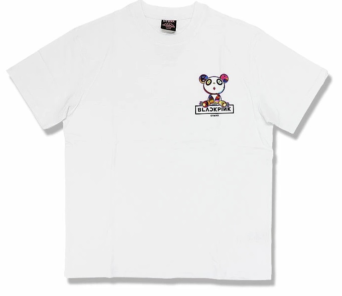 【Takashi Murakami x BLACKPINK】村上隆 BLACKPINK コラボTシャツ 半袖 カットソー レインボーフラワー RAINBOW FLOWER