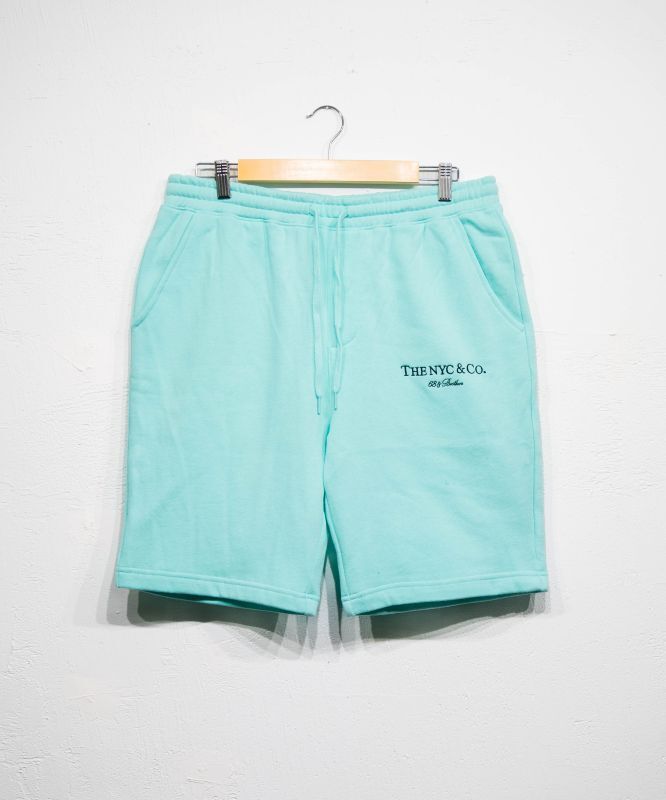8.5oz Sweat Shorts_emb “NYC＆Co.”(68&BROTHERS New York)