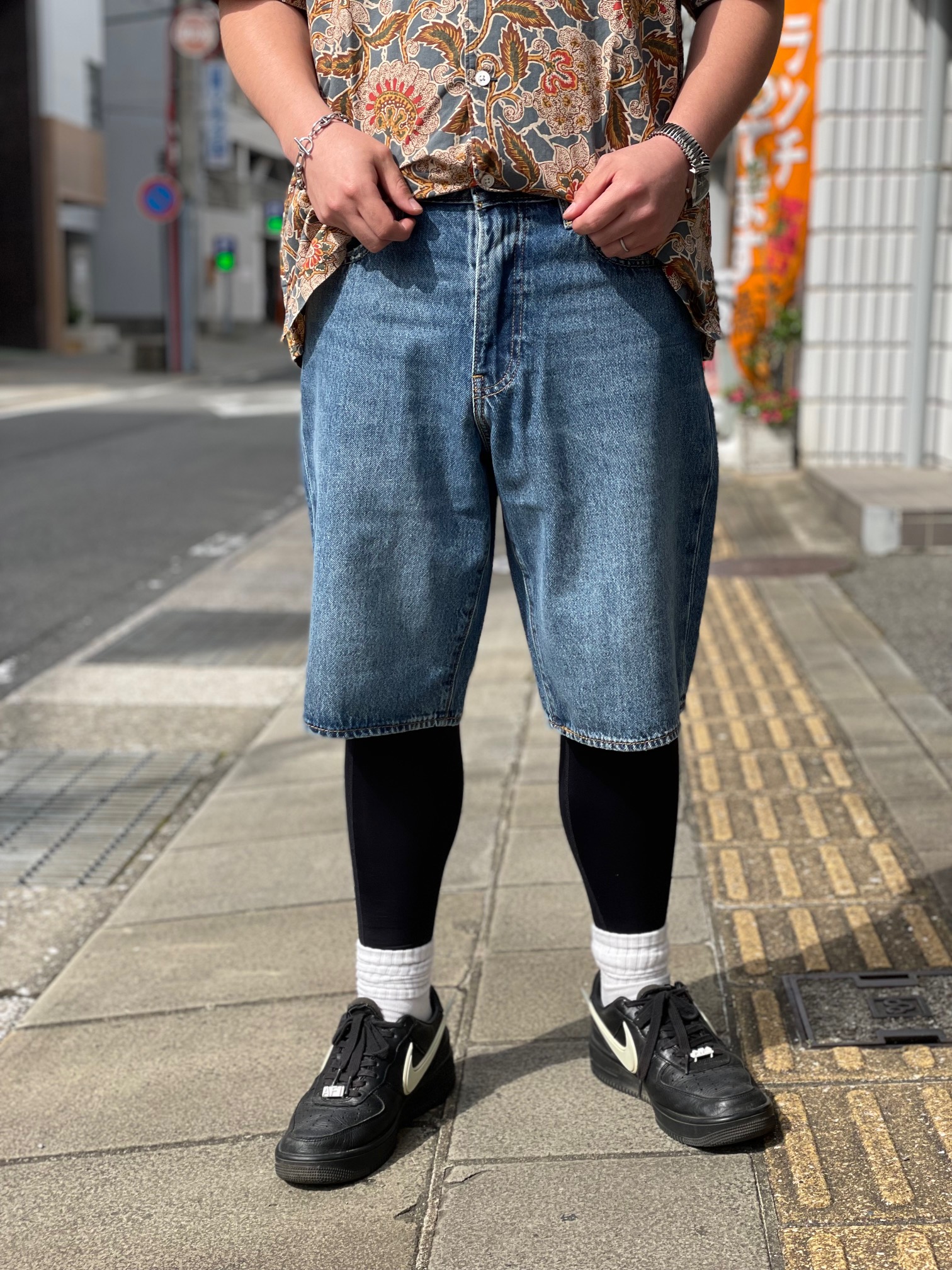 LEVI’S 478™ バギーカーゴ ショートパンツ ミディアムインディゴ