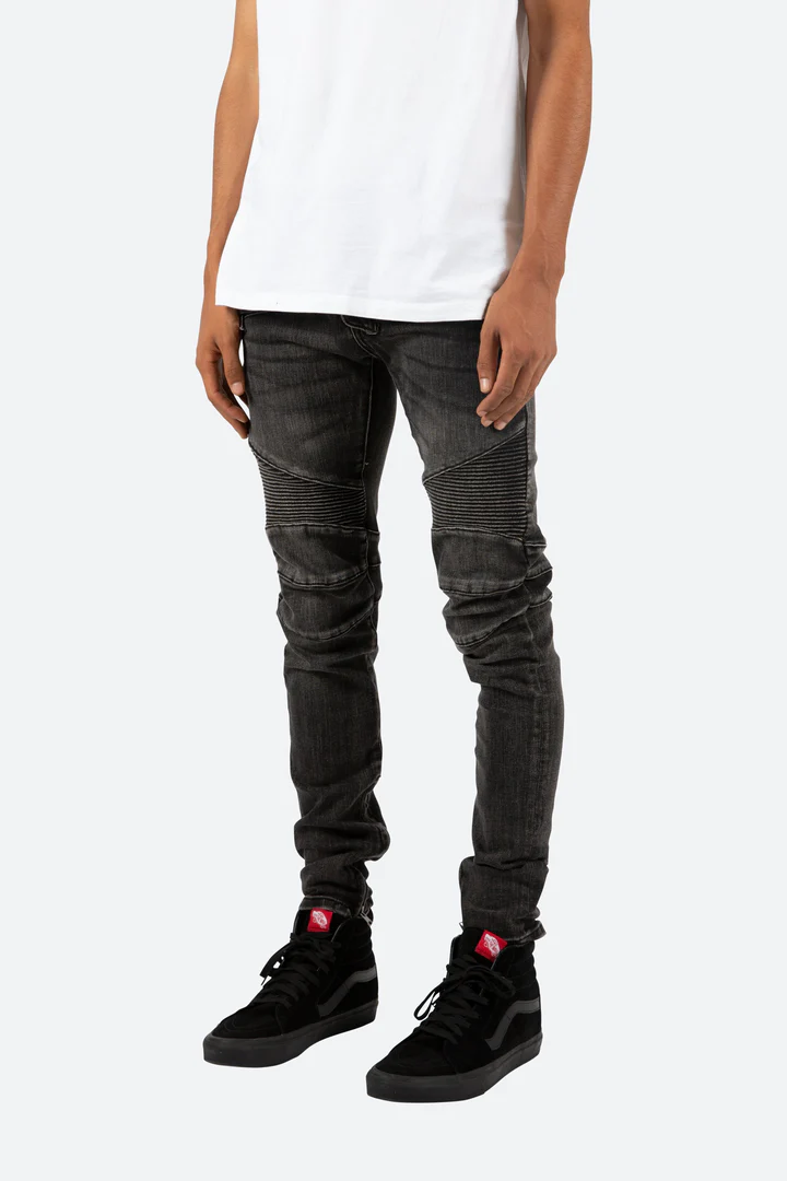 mnml M14 STRETCH DENIM BLACK
