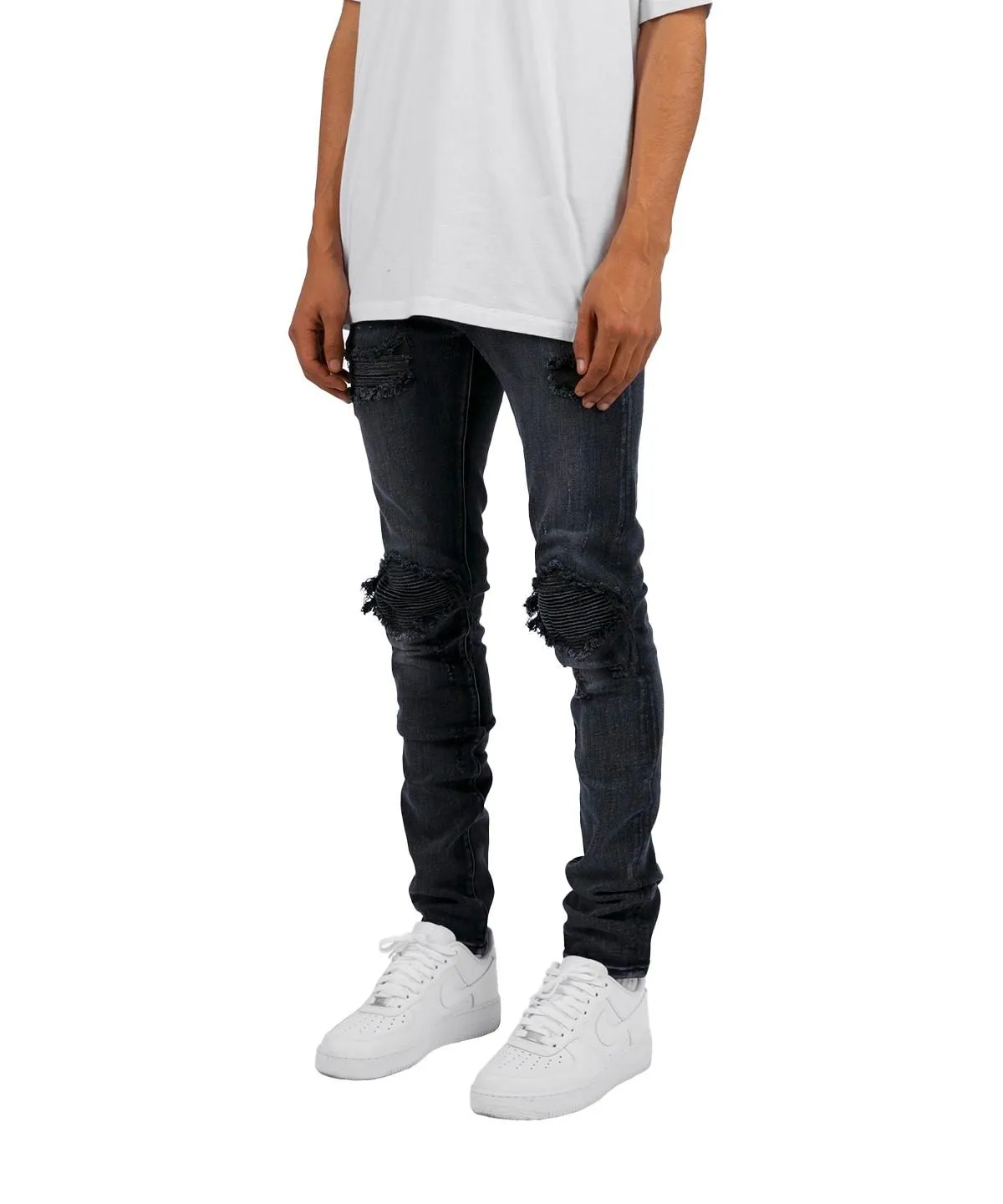 mnml X162 STRETCH DENIM/ BLACK