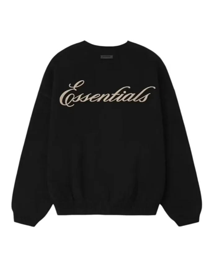 ESSENTIALS / WAFFLE CREWNECK SWEATER